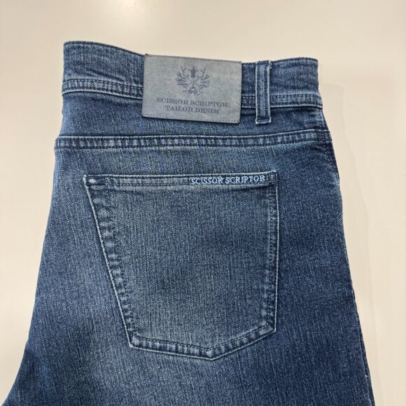SCISSOR SCRIPTOR MSRP $899  Cesare Luxury Men's Jeans, Size TG 36/38 - Picture 7 of 17